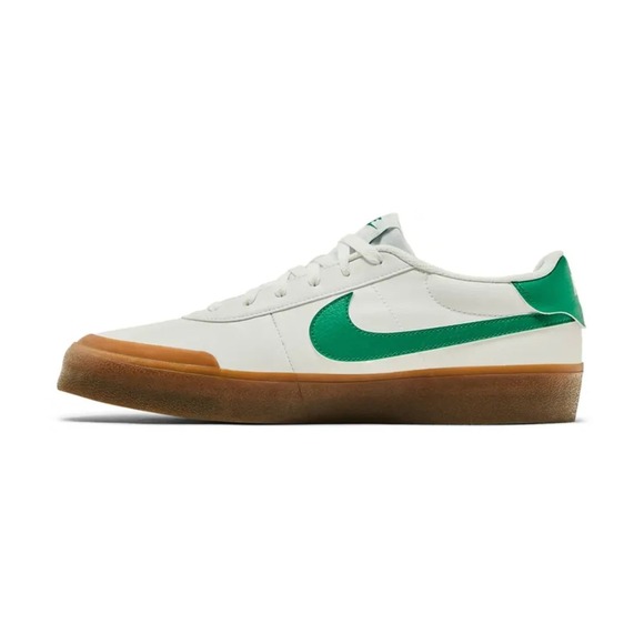 Nike Men's Court Shot Tennis Lifestyle Shoes White Malachite Green Gum Size 10.5 - Picture 3 of 5